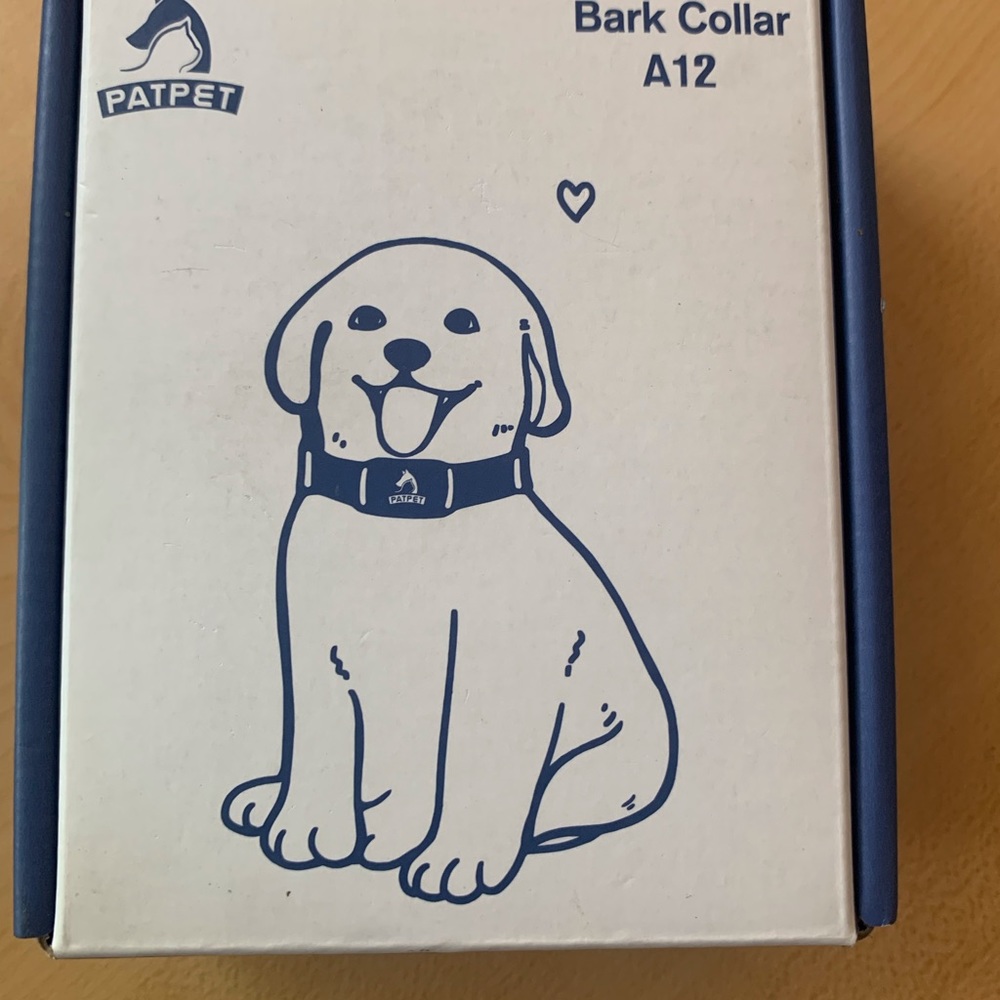 NEW Patpet Bark Collar #A12 for medium dog doggy pet